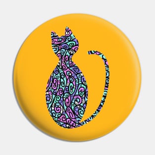 Patrón de estampado en colores Pin