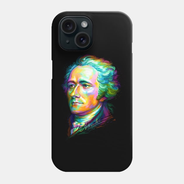 Alexander Hamilton Phone Case by stonemask