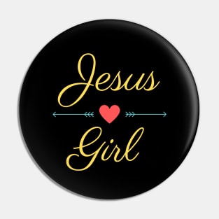 Jesus Girl | Christian Pin