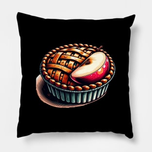 Apple Pie Cafe Love Vintage Kawaii Slice Sweet Pillow