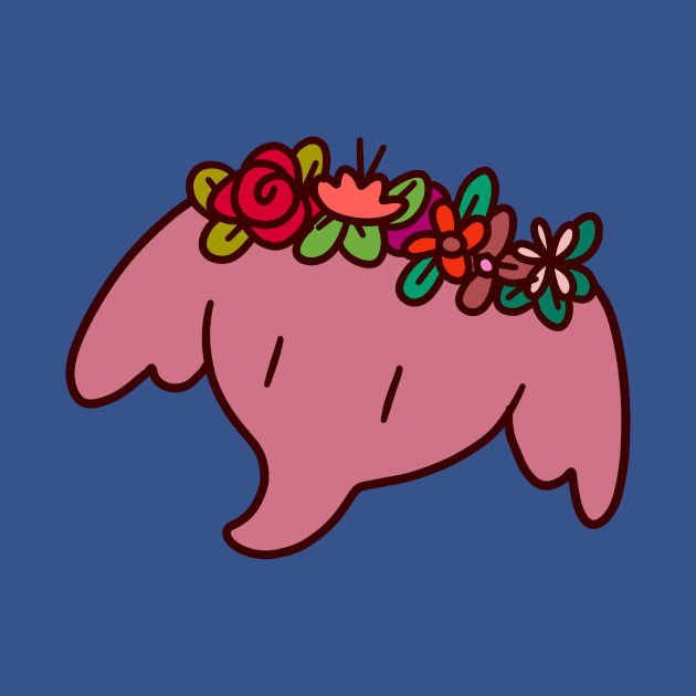 Flower Crown Elephant by saradaboru