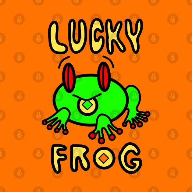 Lucky Leap Year Frog by chowlet