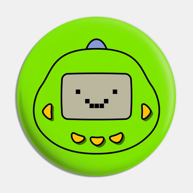 Tamagotchi (transparent) Pin by vo_maria