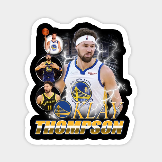 RETRO VINTAGE KLAY THOMPSON BOOTLEG Magnet by Archer Expressionism Style