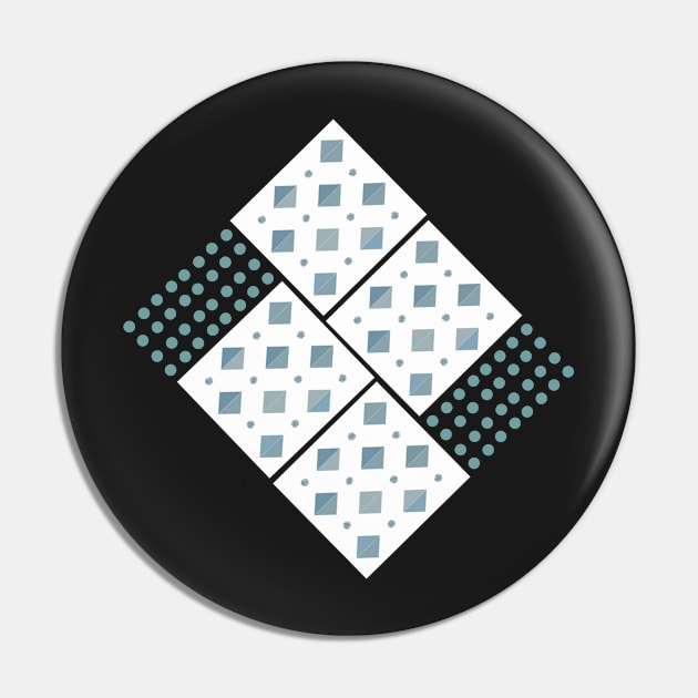 Shapes on the grid. A trendy geometric pattern of diamonds and dots in grey, green, black and white. A beautiful contemporary design, perfect for home decor, t-shirts and more. Pin by innerspectrum