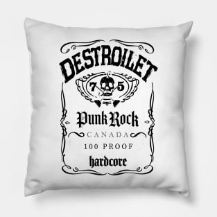 DESTROILET Band JD Logo Pillow