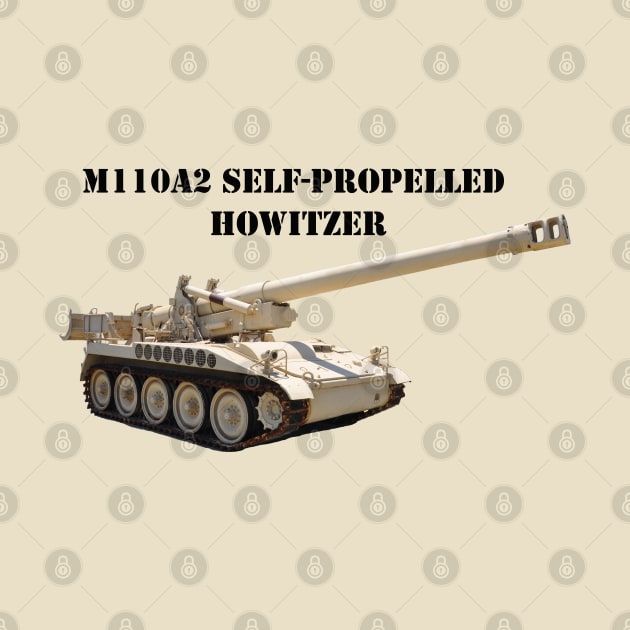 M110A2 Self-propelled 8-inch Howitzer by Toadman's Tank Pictures Shop