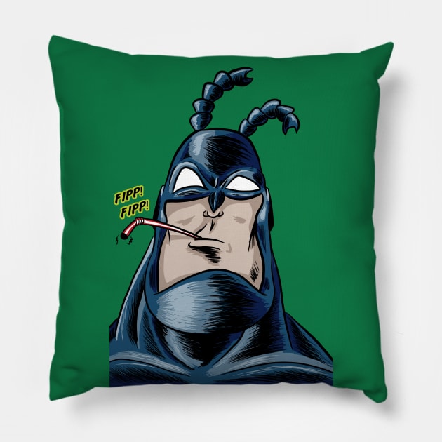 The Tick Pillow by Black Snow Comics