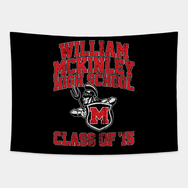 William McKinley High School Class of 15 (Variant) Tapestry by huckblade