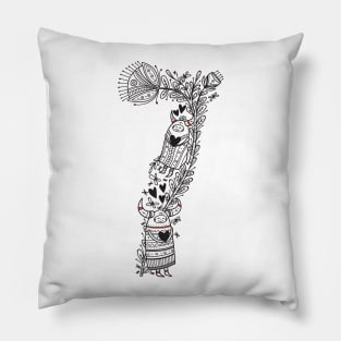 Seven (Buu&Luu Alphabet) Pillow