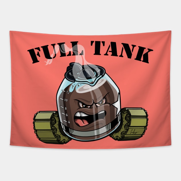 Full Tank Tapestry by chadburnsoriginals