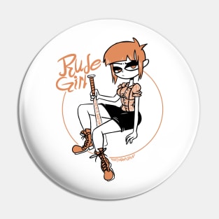 Little Rude Girl Pin