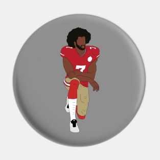 Colin Kaepernick Kneeling Pin