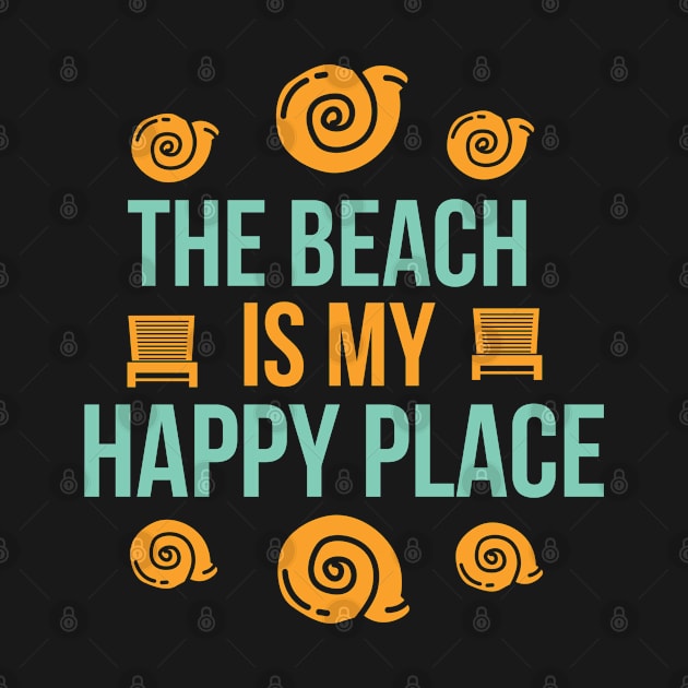 The Beach Is My Happy Place by Schimmi