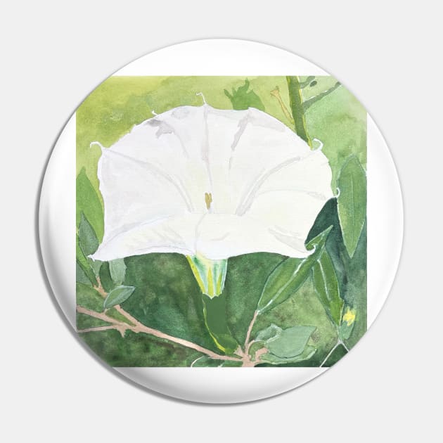 Moonflower Pin by ElizaC