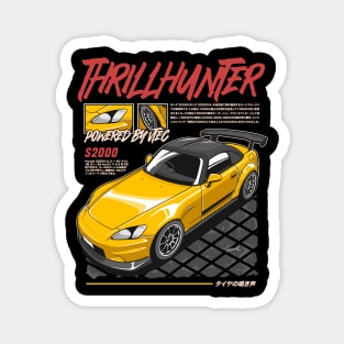 Yellow s2000 Magnet