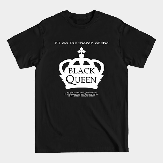 Black Queen - Queen Band - T-Shirt