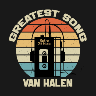 Van Halen - Retro Walkman - Style T-Shirt