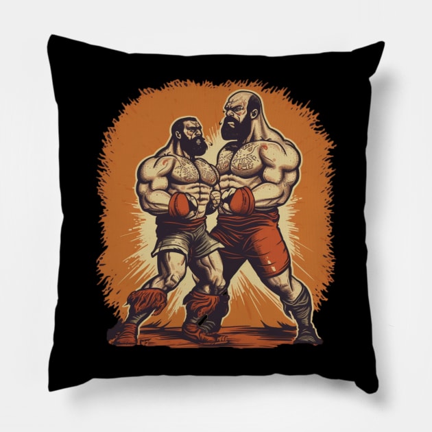 Wrestling Pillow by Pixy Official