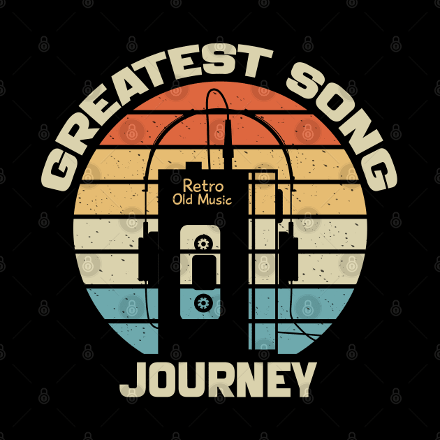 Journey - Retro Walkman - Style by TeknologiModern