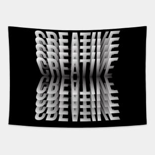 Be creative typography design Tapestry