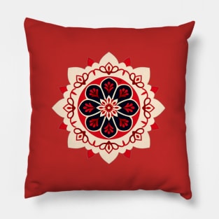 Chinese mandala chinese new year Pillow