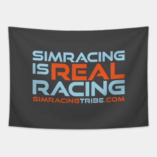 Simracing is real racing Tapestry