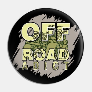 Off Road Adict Pin