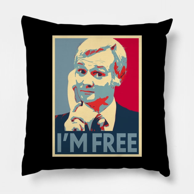 Are You Being Served - I'm Free Pillow by Qogl