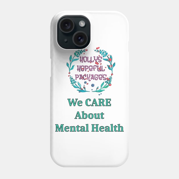 Holly's Hopeful Packages Phone Case by MarinasingerDesigns