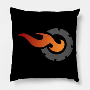 Firewheel Pillow