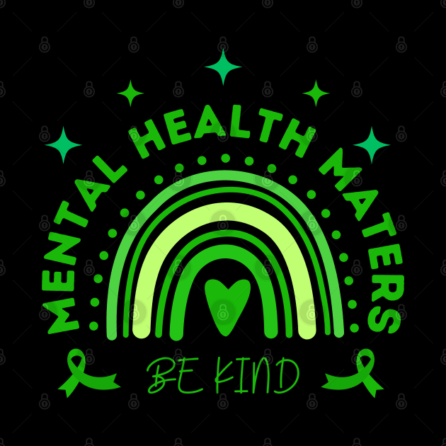 Mental health matters be kind by Lolane