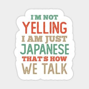 Just Japanese That is how we talk Magnet