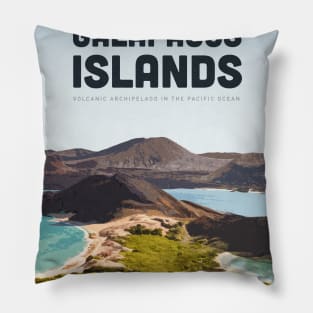 Visit Galápagos Islands Pillow