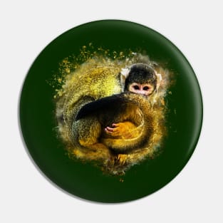 Squirrel Monkey Pin