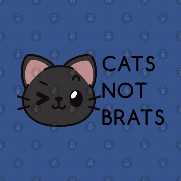 Cats Not Brats by The Lemon Stationery & Gift Co