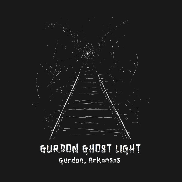 Gurdon Ghost Light Ufo TShirt TeePublic