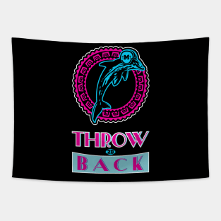 Tua Tagovailoa "Tua Option" Miami Vice Throw to the (2D) Back Tapestry