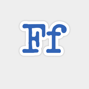 The Letter F Magnet