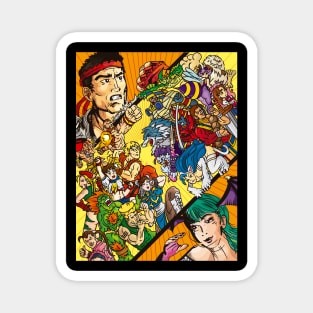 Street Fighter VS Darkstalkers Magnet