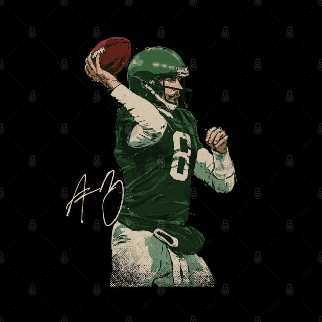 Aaron Rodgers New York J Illustration by danlintonpro