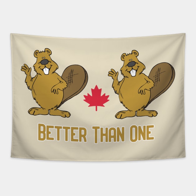 Better Than One - One Leaf Tapestry by Pretty Good Shirts