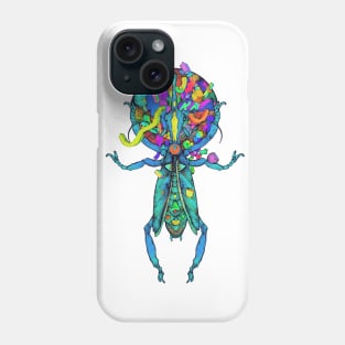 Spatial Beetle Multicolor Phone Case