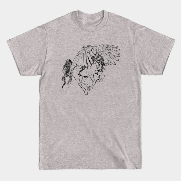 Discover Pegasus - Flying - T-Shirt