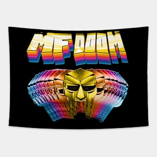 retro mf doom mask Tapestry