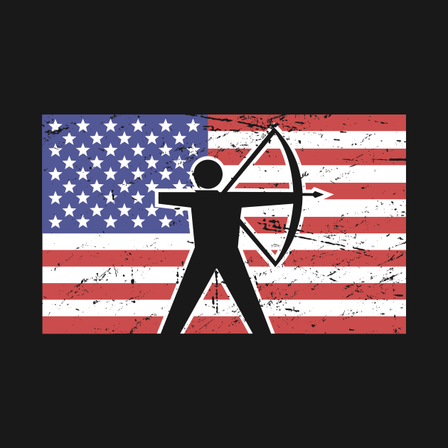 American Flag & Archery by MeatMan