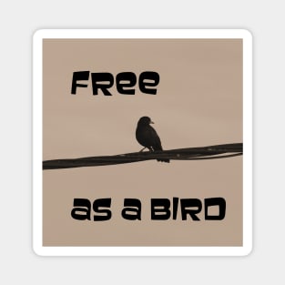 Free as a bird Magnet