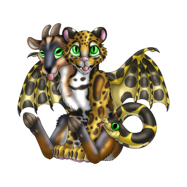 Chimera Cubs: Clouded Leopard (Ocher) by spyroid101