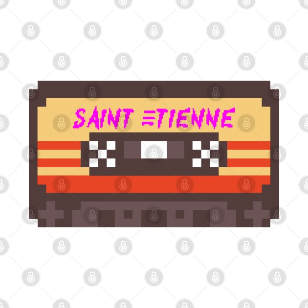 Saint Etienne 8bit cassette by terilittleberids