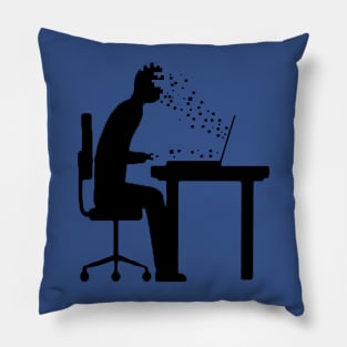 Digital Decay Pillow